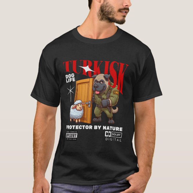 Camiseta Protetor turco Kangal (Frente)