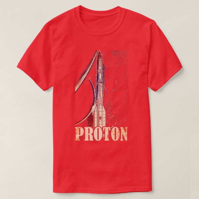 Camiseta Proton Rocket (Frente do Design)