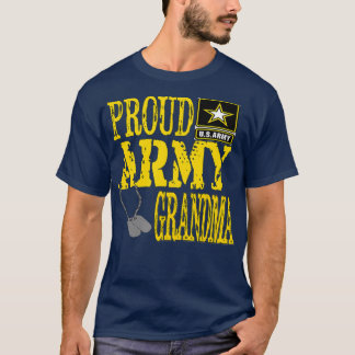 Camiseta Proud Army Grandma Shirt Military Pride T Shirt