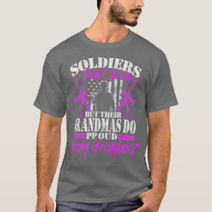 Camiseta Proud Army Grandma Soldiers Dont Brag Military