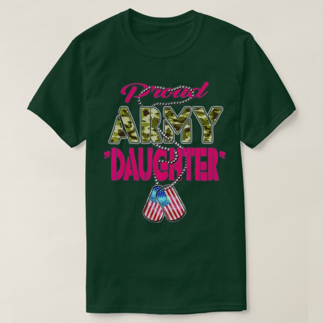 Camiseta Proud Armys Grandma  Military Pride (34)  (Frente do Design)