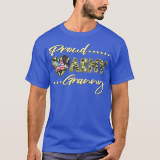 Camiseta Proud Armys Grandma  Military Pride (49) 