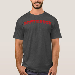 Camiseta Proud Bartender nos EUA