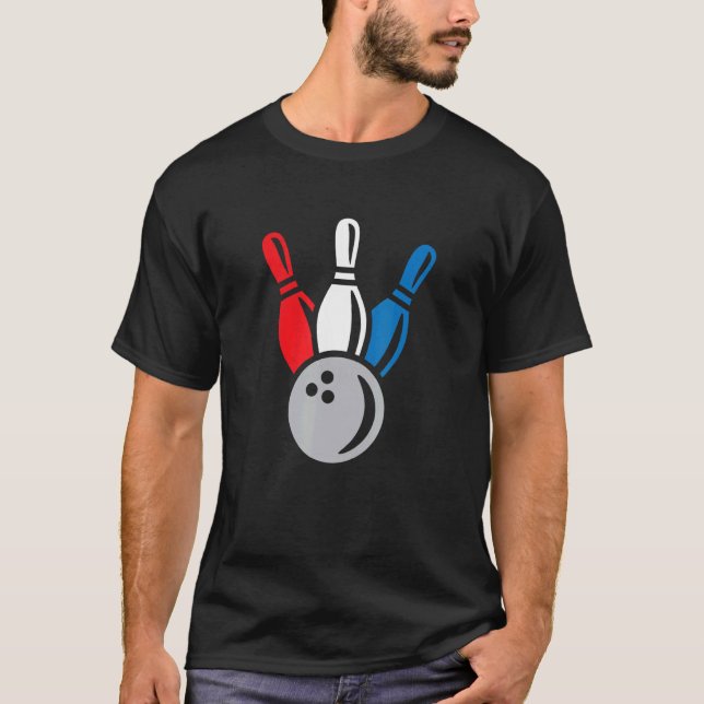 Camiseta Proud Bowler Bowling Coach Split Happens Bowling A (Frente)