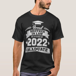 Camiseta Proud Brother in Law of a Class of 2022 Graduate G