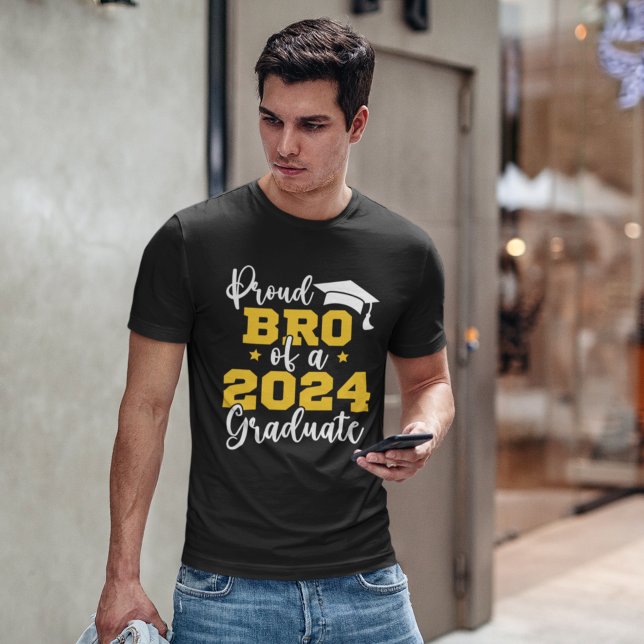 Camiseta Proud Brother of the Graduate 2024 (Criador carregado)