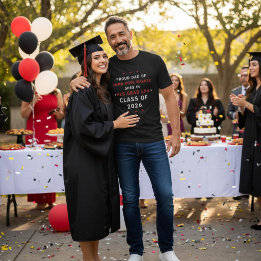 Camiseta Proud Dad of Her Grad Era Class of 2026