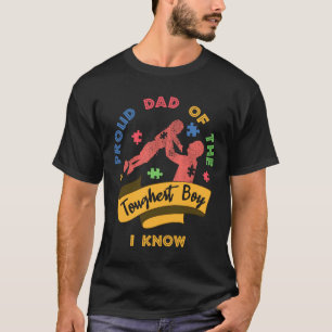 Camiseta Proud Dad Tough Special Puzzle Autism Awareness