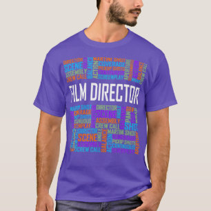 Camiseta Proud Film Diretor Words Gifts Filmadora Câmera