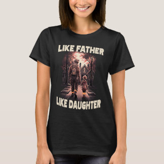 Camiseta Proud Firefighter Like Father Daughter American Fi
