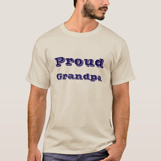 Camiseta Proud Grandpa (Frente)