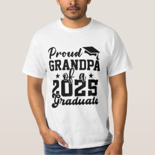 CAMISETA PROUD GRANDPA, CLASSE DE FORMANDOS DE 2025, DE 202