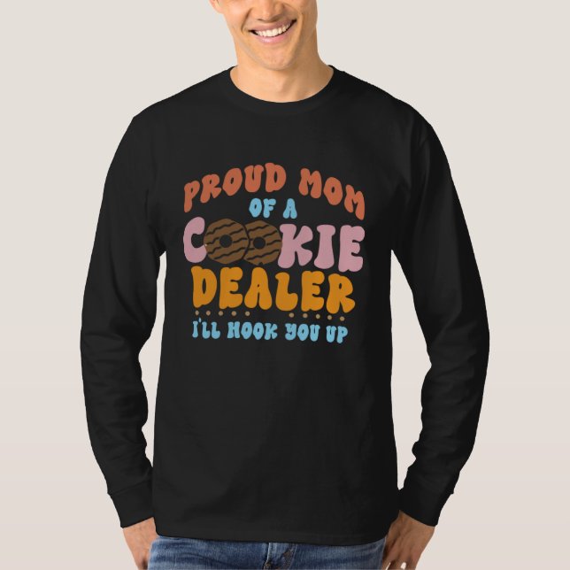 Camiseta Proud Mom Of Cookie Dealer Boy and Girl Troop Lead (Frente)
