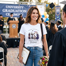 Camiseta Proud Mom of Graduate Class of 2026