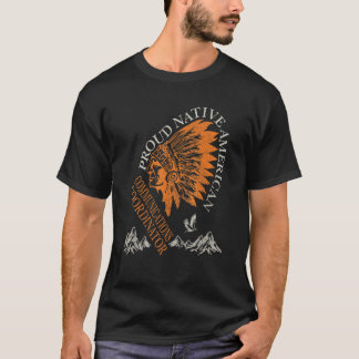 Camiseta Proud Native American   Communications Coordinator