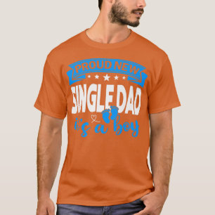 Camiseta Proud New Single Dad It's A Boy Gender Reveal Men