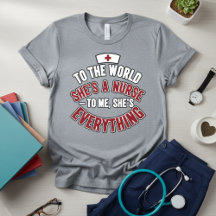 Proud Nurse Bold Nurse Wife Gift Appreciation 