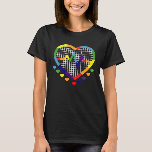 Camiseta Proud Pansexual Transgender Queer LGBTQ+ Love Equa (Frente)