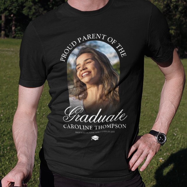 Camiseta Proud Parent of the Graduate Photo (Criador carregado)