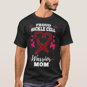 Camiseta Proud Sickle Cell Warrior Mãe Células Falsiformes 