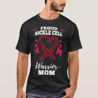 Camiseta Proud Sickle Cell Warrior Mãe Células Falsiformes 