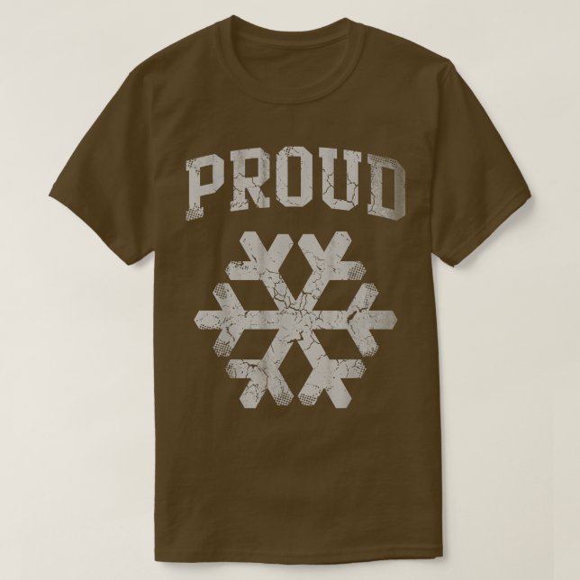 Camiseta Proud Snowflake  (Frente do Design)