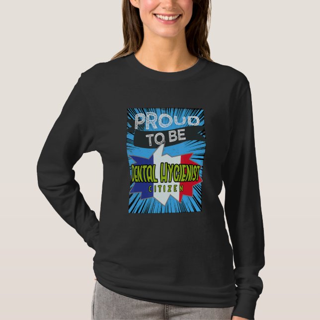Camiseta Proud statistician citizen Profession career worke (Frente)