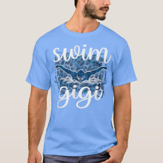 Camiseta Proud Swim Gigi Of A Swimmer Gigi Grandma