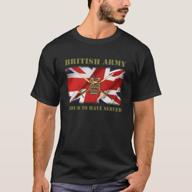 Camiseta Proud to UK have served ...... (Frente)