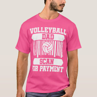 Camiseta Proud Volleyball Dad Fathers Day girl boy funny