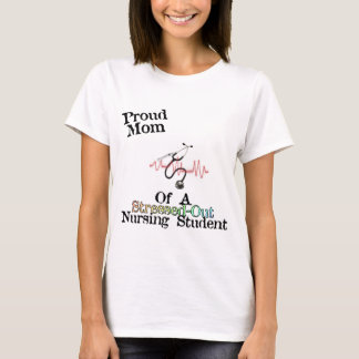 Camiseta ProudMom de um estudante dos cuidados