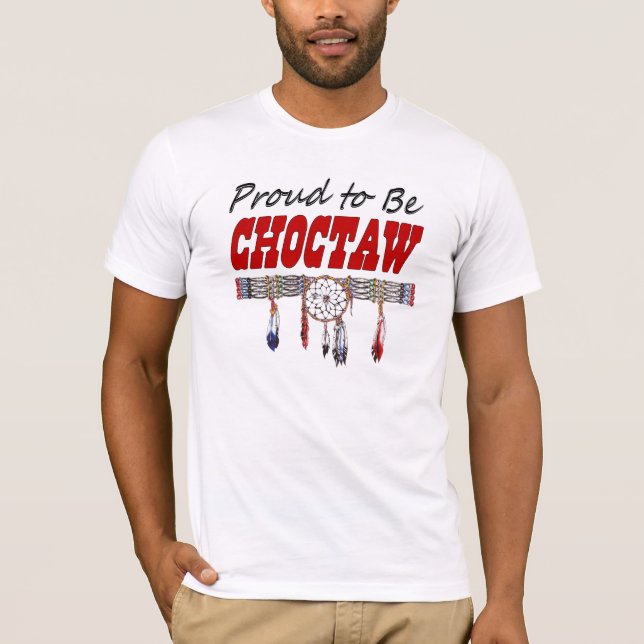 Camiseta ProudToBeChoctaw (Frente)