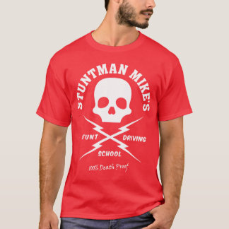 Camiseta Prova de morte Stuntman Mike Skullarnos Família de