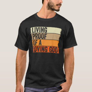 Camiseta Prova Vivida De Um Deus Adorável, Jesus Pior Crist