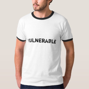 Camiseta Prova vulnerável/facada