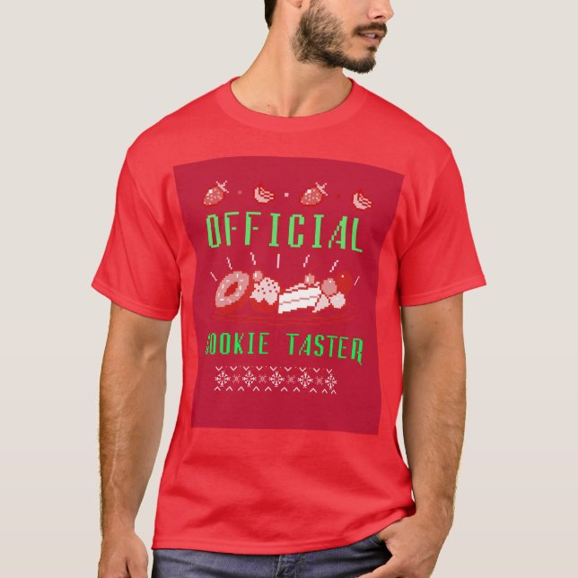 Camiseta Provador oficial de biscoitos (Frente)