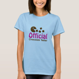 Camiseta Provador oficial do chocolate - personalizado