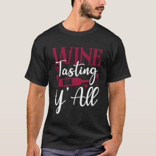 Camiseta Provando De Vinho De Bebendo De Vinho Sommelier Y