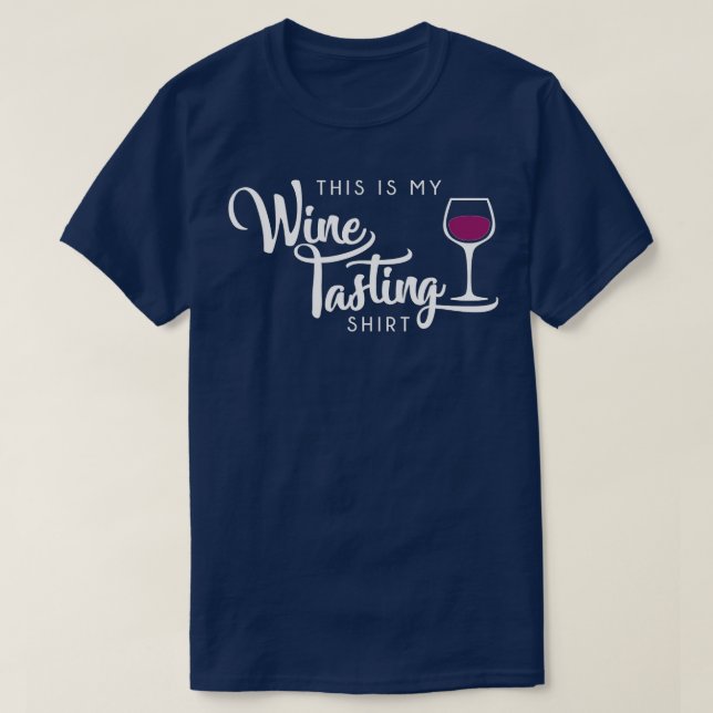 Camiseta Provando De Vinho Engraçado Bebendo Cute Vinho Pre (Frente do Design)
