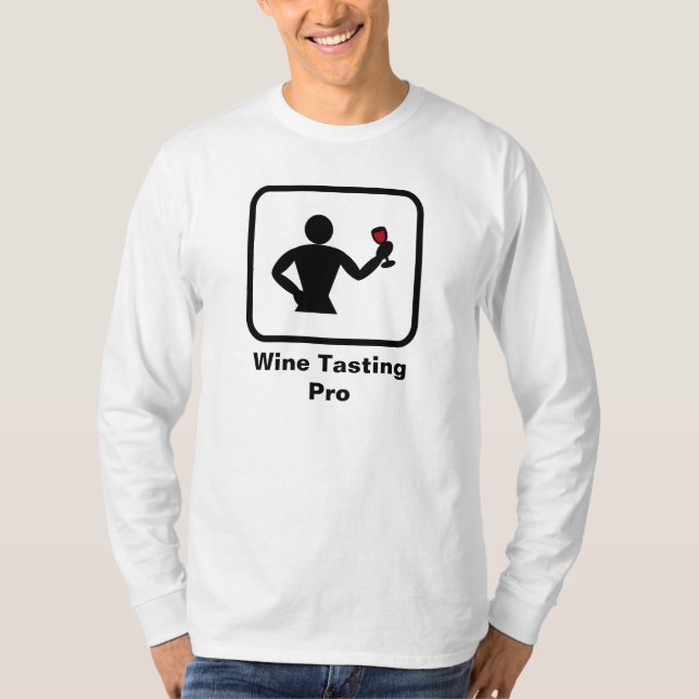 Camiseta Provando de vinho Pro (Frente)