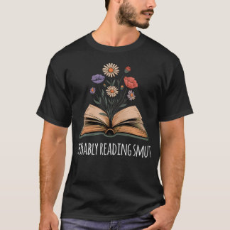 Camiseta Provavelmente Lendo Smut Engraçado Romance Picante