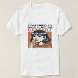 Camiseta provavelmente para a sobremesa de Natal, para pade