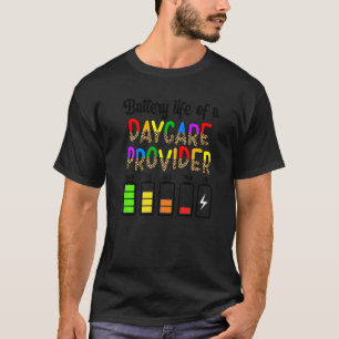 Camiseta Provedor de Creche Vida Útil Dia da Professora de