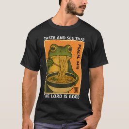 Camiseta Provei e Vi que o Senhor é Bom Salmo 34:8