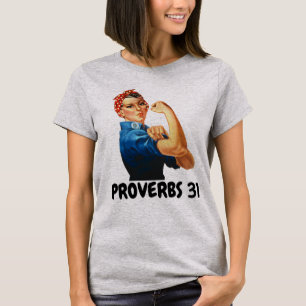 Camiseta PROVÉM 31 DO RIVETER T-Shir, DE ROSIE MULHER CRIST