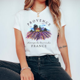 Camiseta Provence France – Lavender Fields