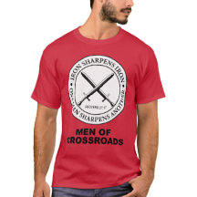 Provérbio 27:17 Ferro Sharpens Iron Men of Crossro