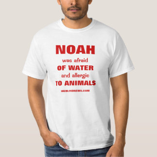 Camiseta Provérbio engraçado da arca de Noah