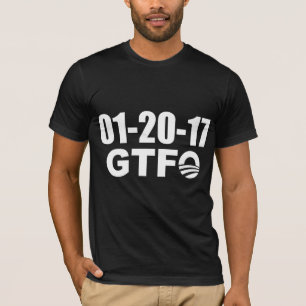 Camiseta Provérbio engraçado: O último dia de Obama - GT