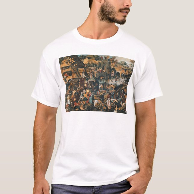 Camiseta Provérbio flamengos (Frente)